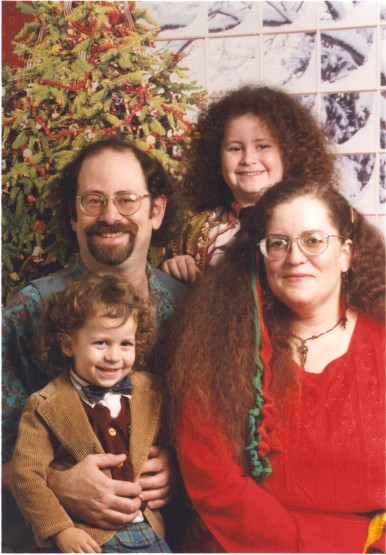 Ken Siegel, Vanyel Siegel, Jeremy Siegel & Debra Grace Khattab, Family Portrait 12/97